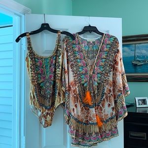 La Moda Cover Up & matching Bathing Suit